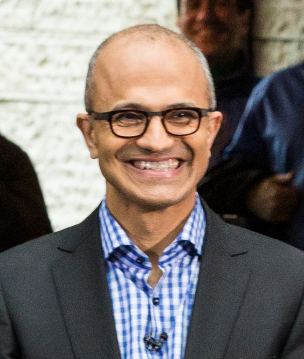 Portrait of Satya Nadella