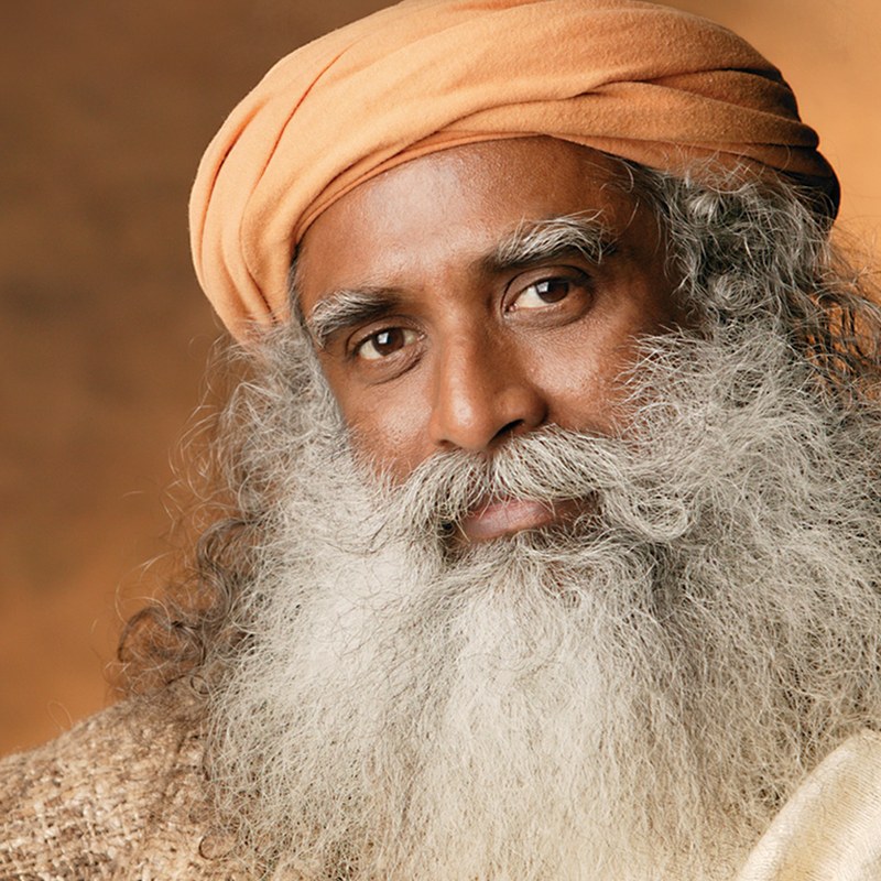 Portrait of Sadhguru